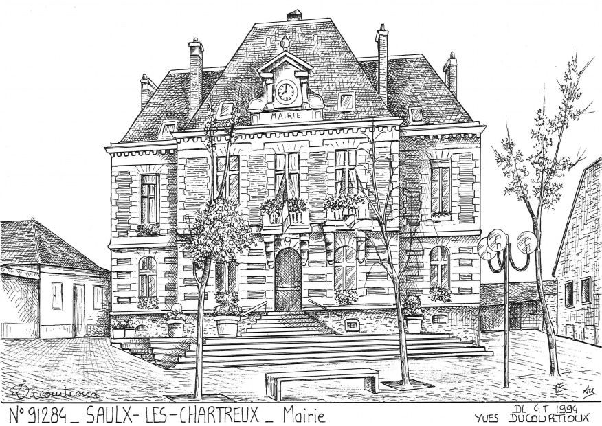 N 91284 - SAULX LES CHARTREUX - mairie